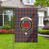 McDuff Hunting Modern Tartan Crest Garden Flag